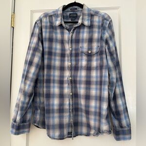 Lucky Brand Plaid Shirt XL